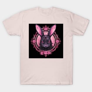 Black Evil Rabbit T-Shirt